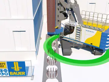 Grâce aux systèmes d'assistance de Bauer Maschinen, nos clients travaillent de manière encore plus sûre et efficace.